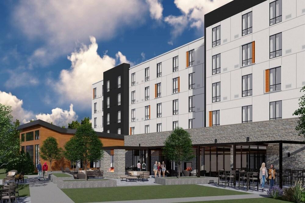 Courtyard By Marriott Petoskey At Victories Square Hotel Exterior foto